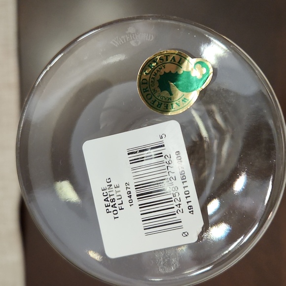 🥂Waterford Crystal champagne flutes in perfect unused condition. 🍾 - Picture 4 of 7